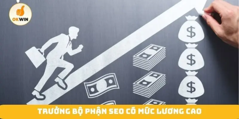 Trưởng bộ phận SEO có mức lương cao